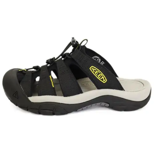 Keen NEWPORT SLIDE Closed Toe Slippers Men's Black