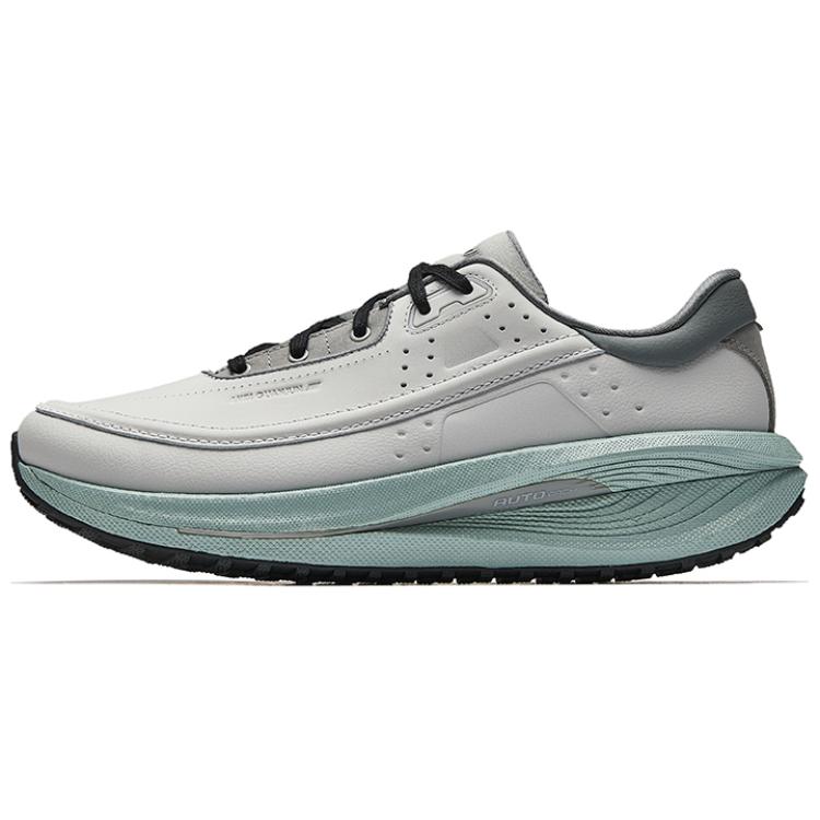 Anta Champion Honor 2 Synthetic Leather Slip Resistant, Abrasion Resistant, Rebound Low top Running Shoes Men’s Gray