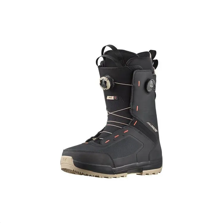 SALOMON Thermal Abrasion Resistant Cushioning Sports Crew Outdoor Boots Men's Black
