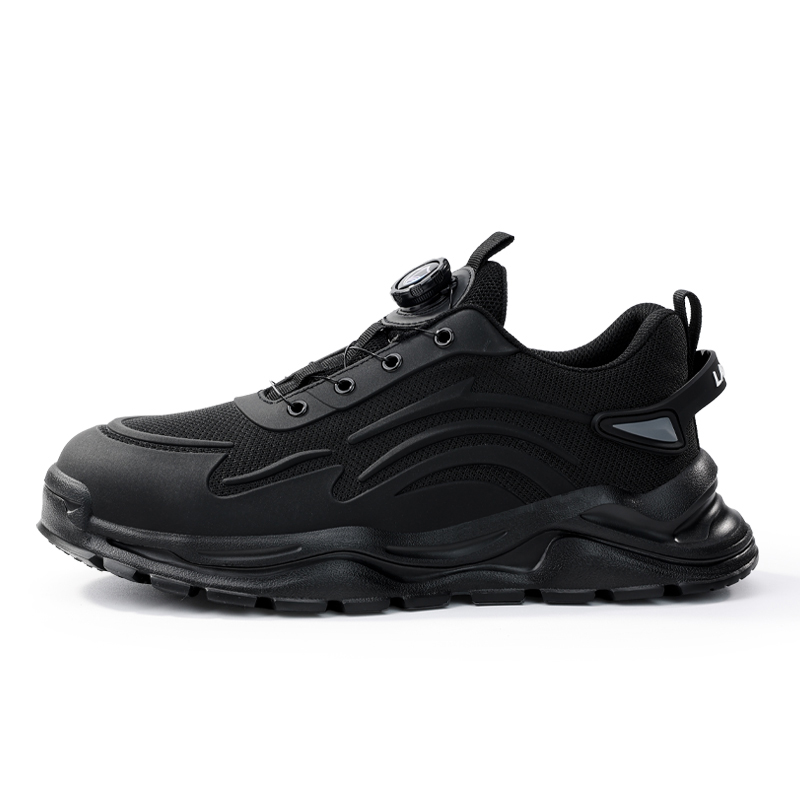 LANOUDUN Abrasion Resistant Impact Resistant Lightweight Low top Outdoor Shoes Unisex Black