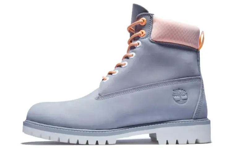 Timberland 6 Inch Heritage Thermal Abrasion Resistant Short Outdoor Boots Men's Gray