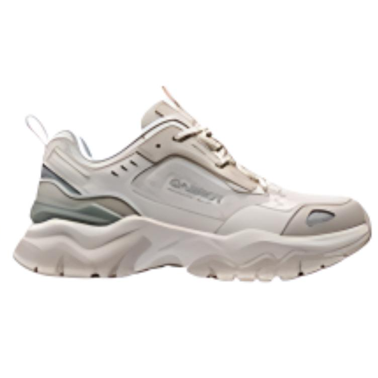 TOREAD Slip Resistant Abrasion Resistant Slip Resistant Abrasion Resistant Low top Running Shoes Women’s Ecru