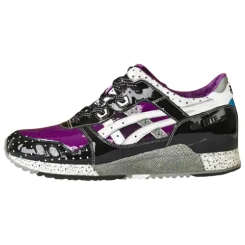 Mita x Asics Gel Lyte 3 Abrasion Resistant Low top Running Shoes Unisex Purple