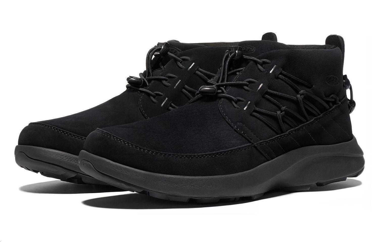 Keen Uneek Chukka Leather Mid top Outdoor Shoes Men’s Black