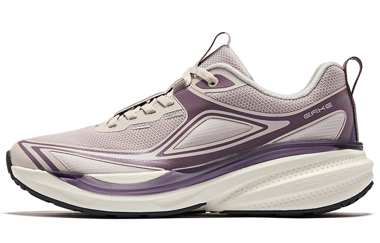 Erke Cushioning Abrasion Resistant Breathable Low Top Running Shoes Women’s Dusty Purple