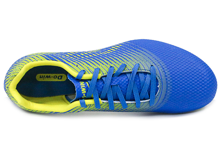 DO WIN Fabric Cushioning Coverage Support Impact Resistant Low top Running Shoes Unisex Blue