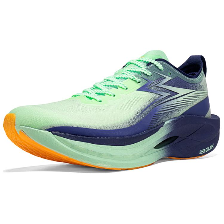 361° Cushioning Breathable Low top Running Shoes Men’s Green Blue