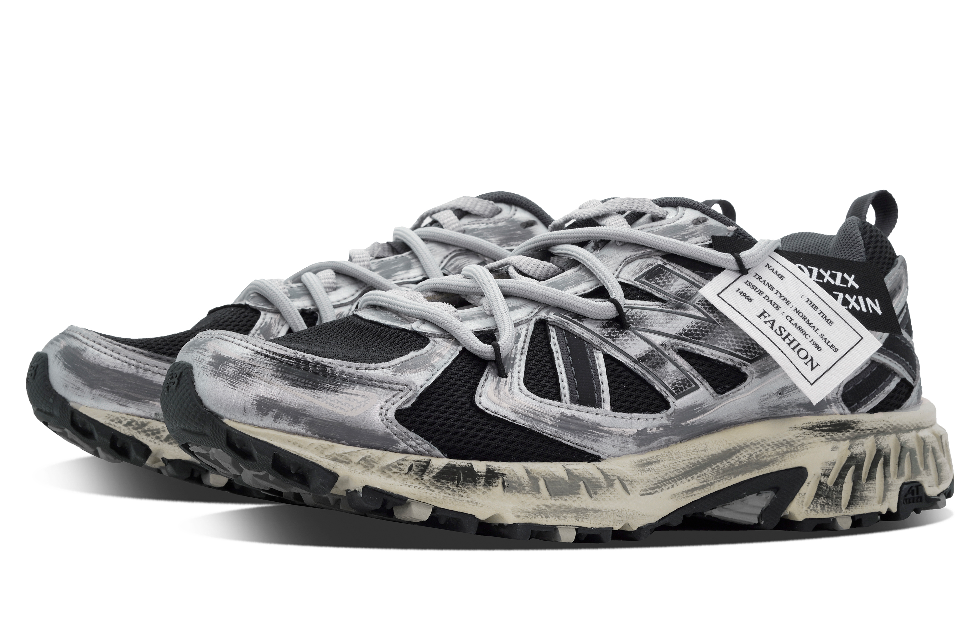 New Balance NB 410 Slip Resistant Abrasion Resistant Low top Casual Running Shoes Unisex Black Gray