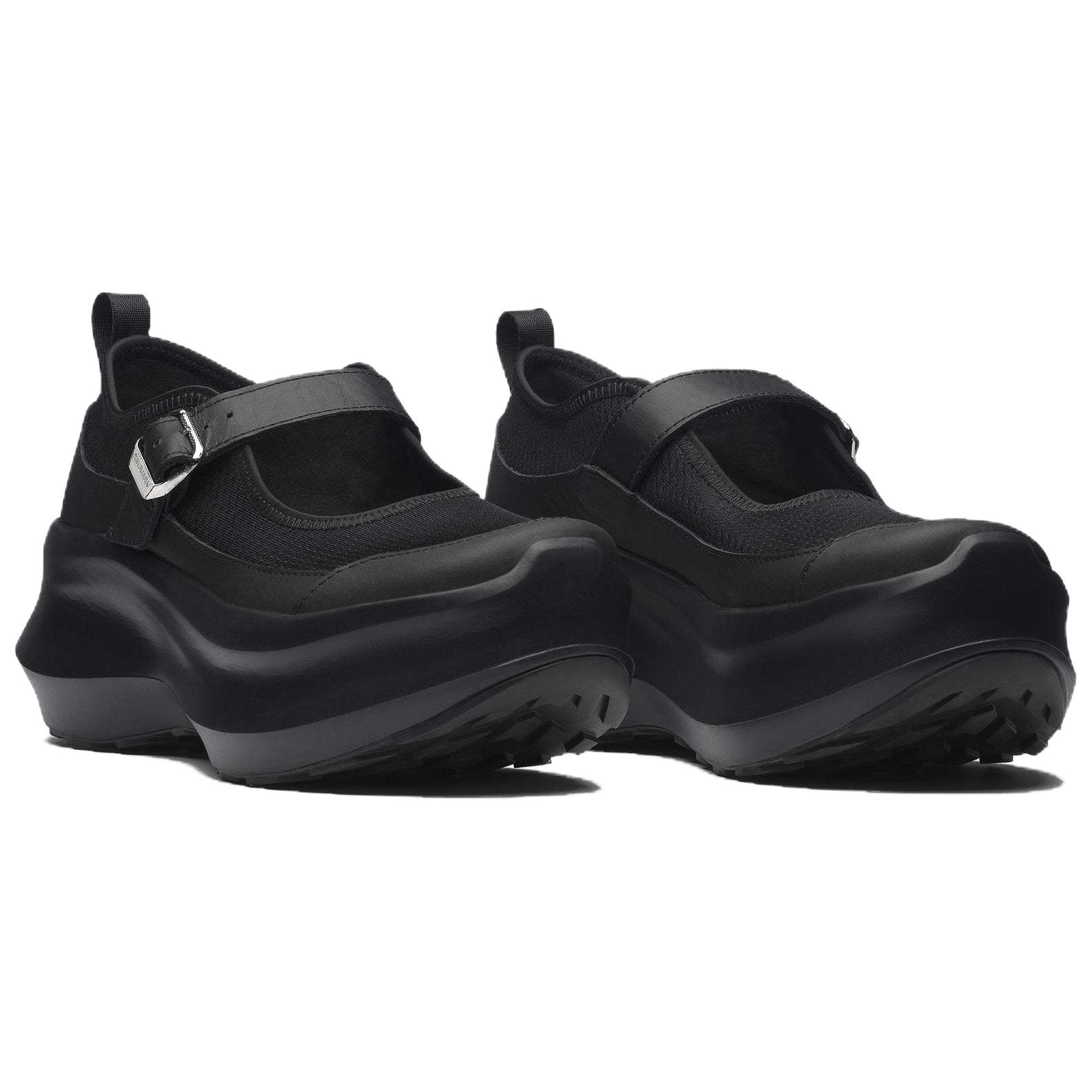 Женские туфли Comme des Garcons x SALOMON Mary Jane (черные) — Чёрный — фото 3