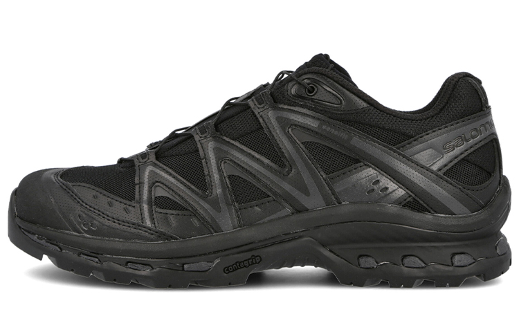 SALOMON Salomon XT-Quest outdoor sports fabric shock-absorbing and wear-resistant support low-top running shoes for men and women, black