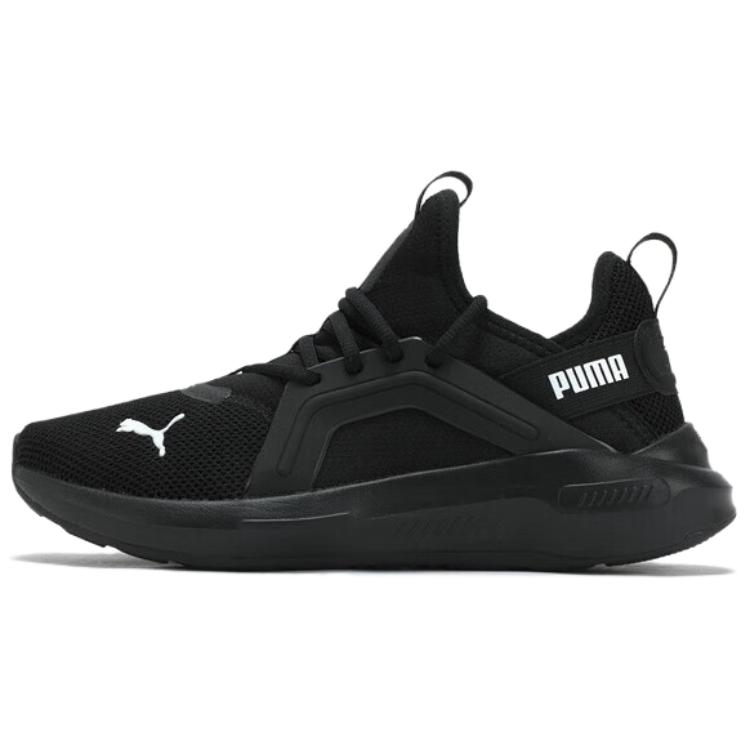 PUMA Softride Enzo 5 Slip Resistant Abrasion Resistant Low top Casual Running Shoes Unisex Black
