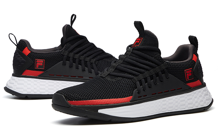 FILA Lux Low Black/Red