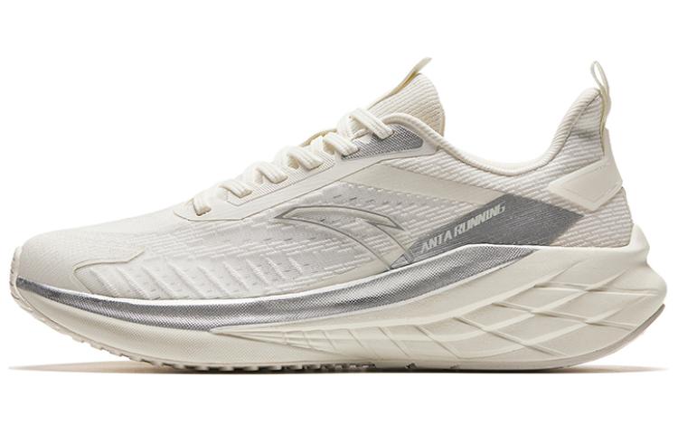 Anta Fabric Cushioning Slip Resistant Abrasion Resistant Breathable Lightweight Rebound Low top Running Shoes Men’s