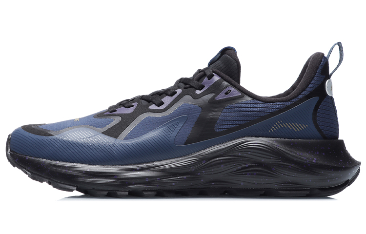 Li Ning Cloud Shield Synthetic Leather, Textile Cushioning Slip Resistant Abrasion Resistant Lightweight Breathable