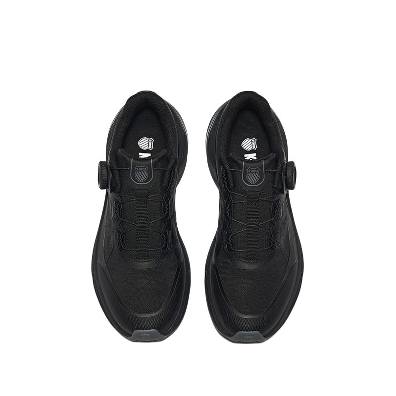 K·SWISS Textile, Synthetic Leather Low top Running Shoes Women’s Black