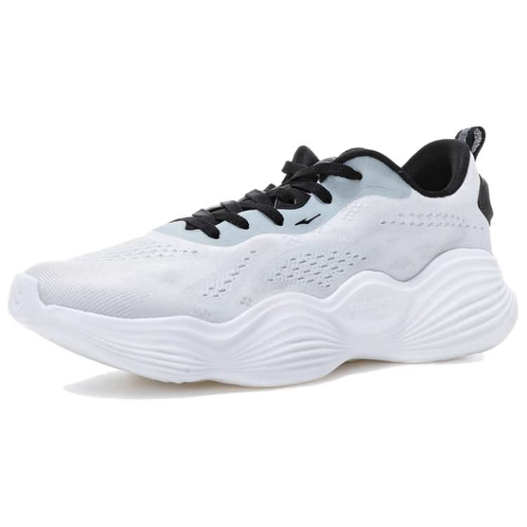 Erke Slip Resistant, Abrasion Resistant, Breathable Low top Running Shoes Men’s White Black