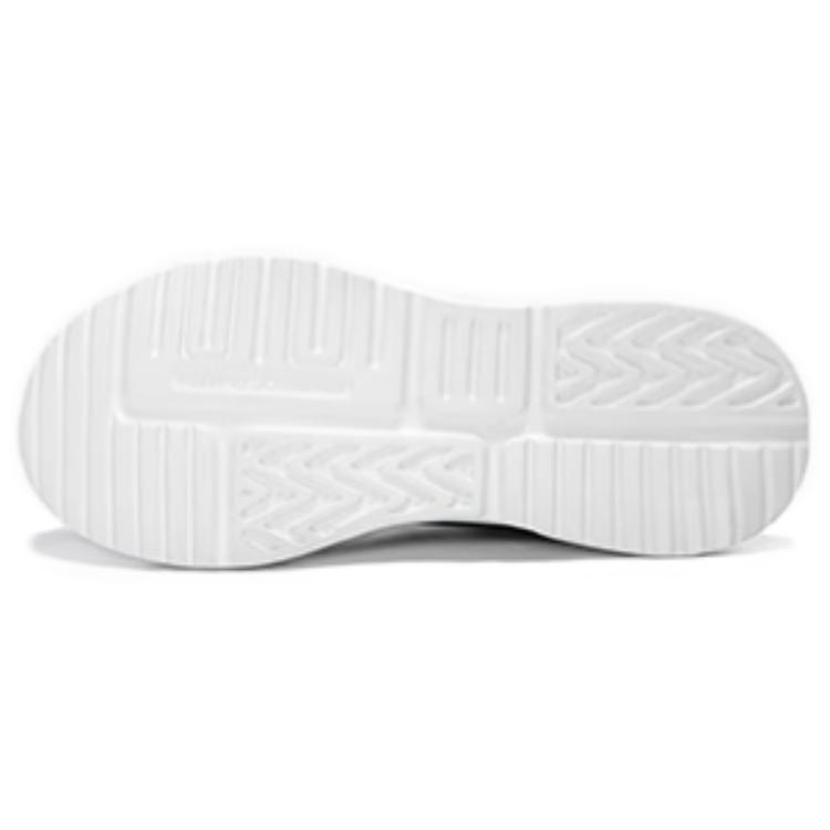Erke Textile, Artificial Leather Cushioning Slip Resistant Low top Running Shoes Women’s Black