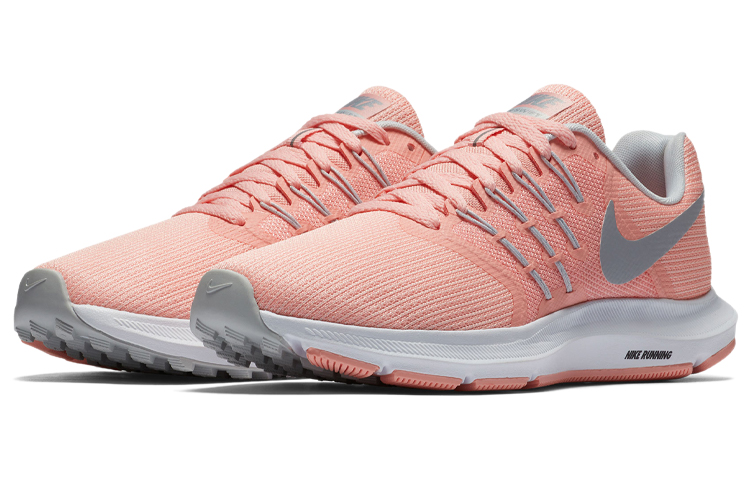 Женские кроссовки Nike Run Swift 1 (розово-белые) — фото 2
