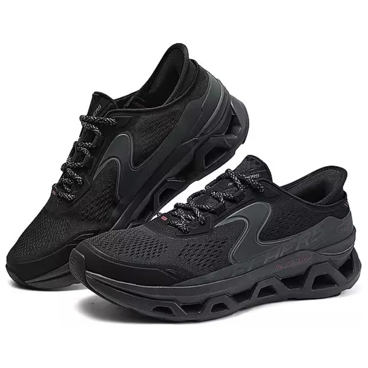 Skechers Glide Step Altus Cushioning Low top Running Shoes Men’s Black