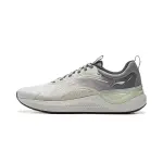 Li Ning Cushioning Slip Resistant Abrasion Resistant Lightweight Low top Running Shoes Men's Gray