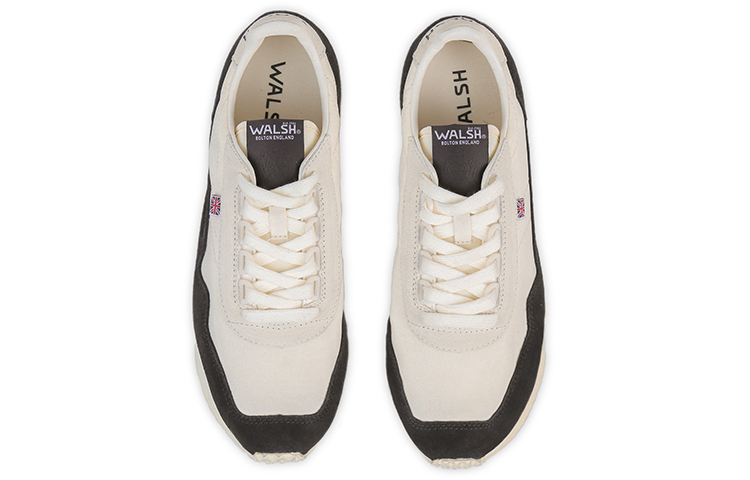 Norman Walsh Leather, Nylon Cushioning Slip Resistant Abrasion Resistant Lightweight Low top Running Shoes Unisex