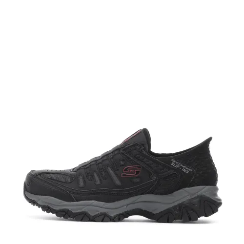 Skechers Slip Ins Low top Casual Running Shoes Men's Black