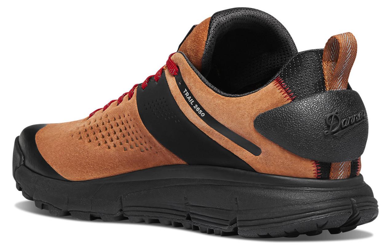 Danner Trail 2650 Slip Resistant, Abrasion Resistant, Breathable, Lightweight Low top Running Shoes Men’s Brown Red