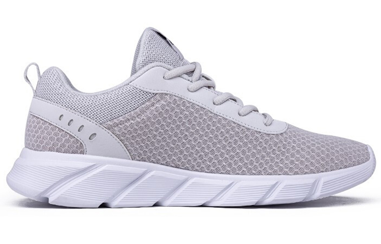 Erke Cushioning Slip Resistant Breathable Low top Running Shoes Men’s Gray