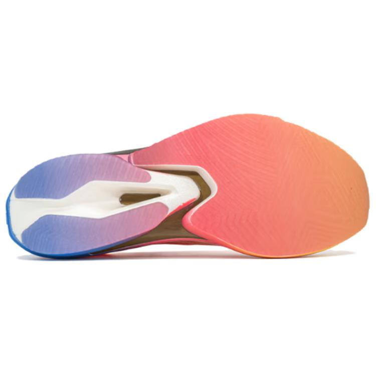 XTEP 160X 6.5PRO Slip Resistant Abrasion Resistant Low top Carbon Plate Marathon Running Shoes Women’s Orange Blue