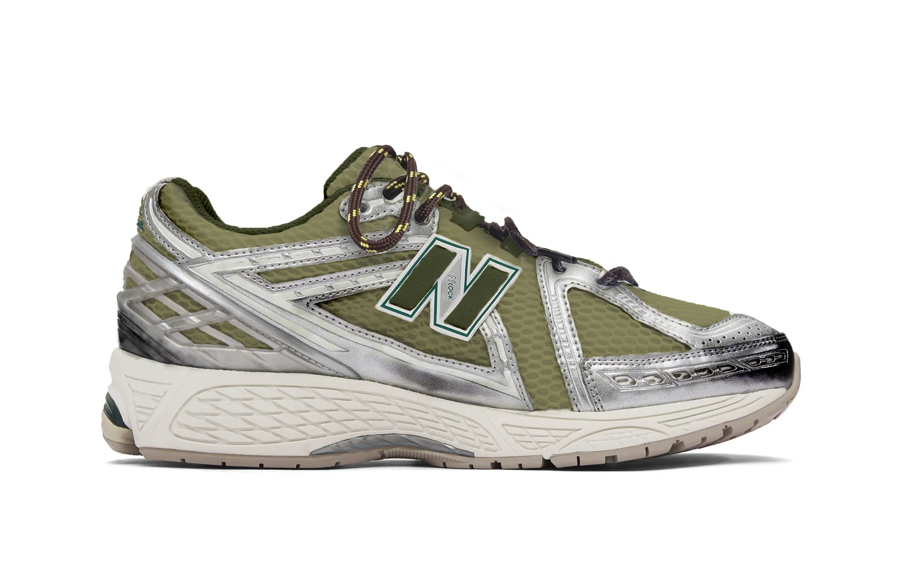 New Balance NB 1906R Cushioning Low top Casual Trail Running City Commuting Running Shoes Unisex Army Green