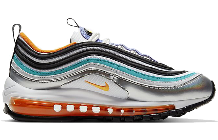 Nike Air Max 97 Dtn Bg ‘Metallic Silver Orange’ Gs