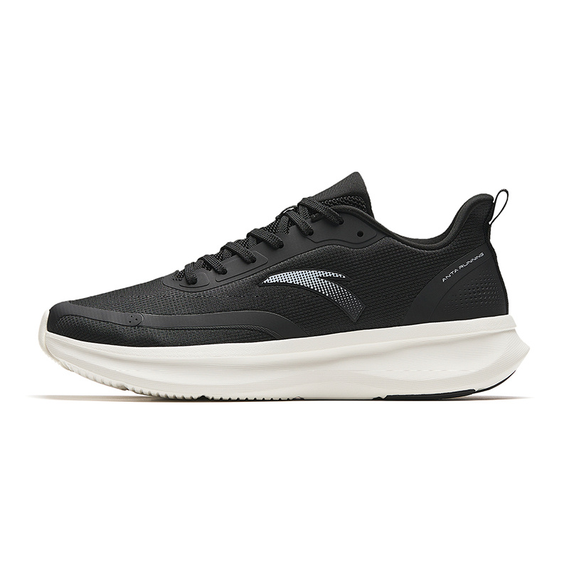 Anta Slip Resistant Abrasion Resistant Low top Casual Running Shoes Women’s Black