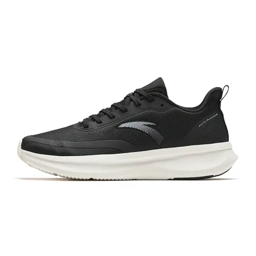 Anta Slip Resistant Abrasion Resistant Low top Casual Running Shoes Women's Black