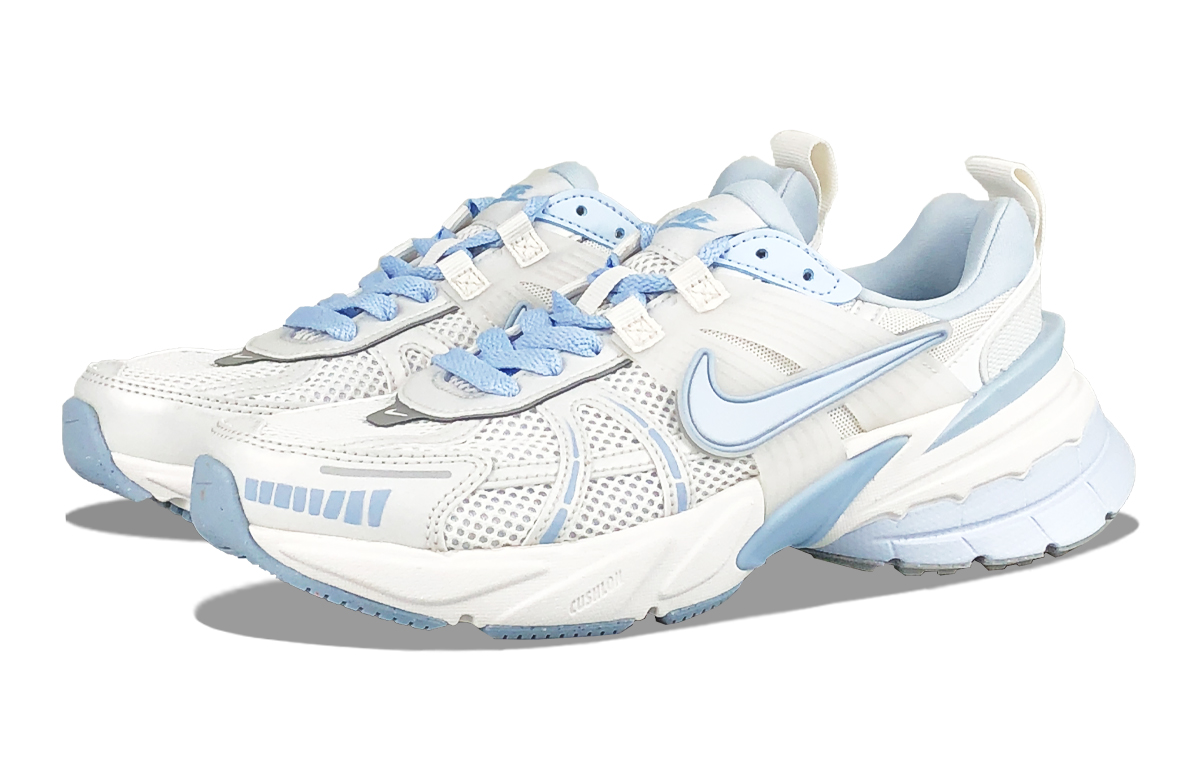 Nike V2K Run Abrasion Resistant Low top Running Shoes Women’s Blue White