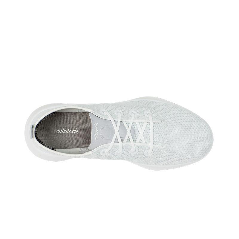 Allbirds Slip Resistant Abrasion Resistant Low top Casual Running Shoes Men’s White