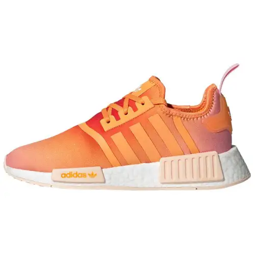 Adidas Originals NMD_R1 Slip Resistant Abrasion Resistant Low top Casual Running Shoes Unisex Orange