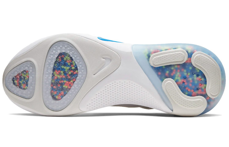 Мужские кроссовки Nike Joyride Run 1 FK (бело-синий) — Белый / светло-синий — фото 5