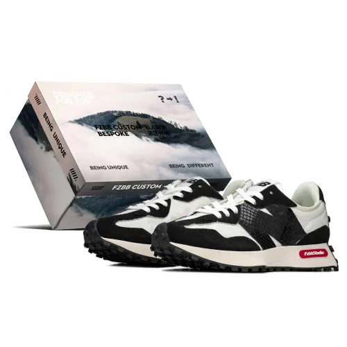 New Balance NB 327 Low top Running Shoes Unisex Black White