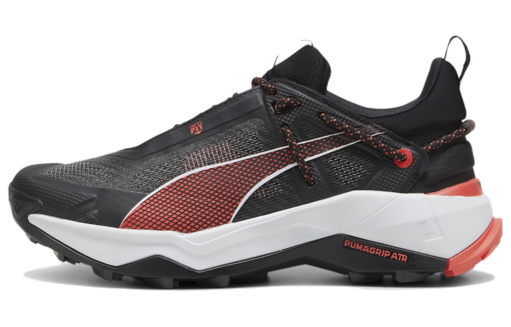 PUMA Explore Nitro Low top Outdoor Shoes Women's Black Red