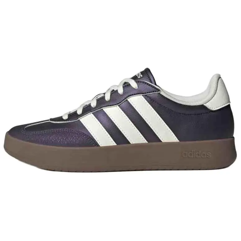 Adidas BARREDA Low top Skateboard Shoes Unisex Purple White