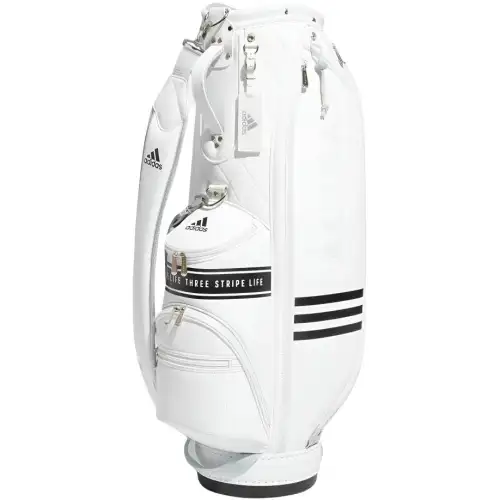 Adidas Synthetic Leather Golf Bag Travel Organizers Women's White