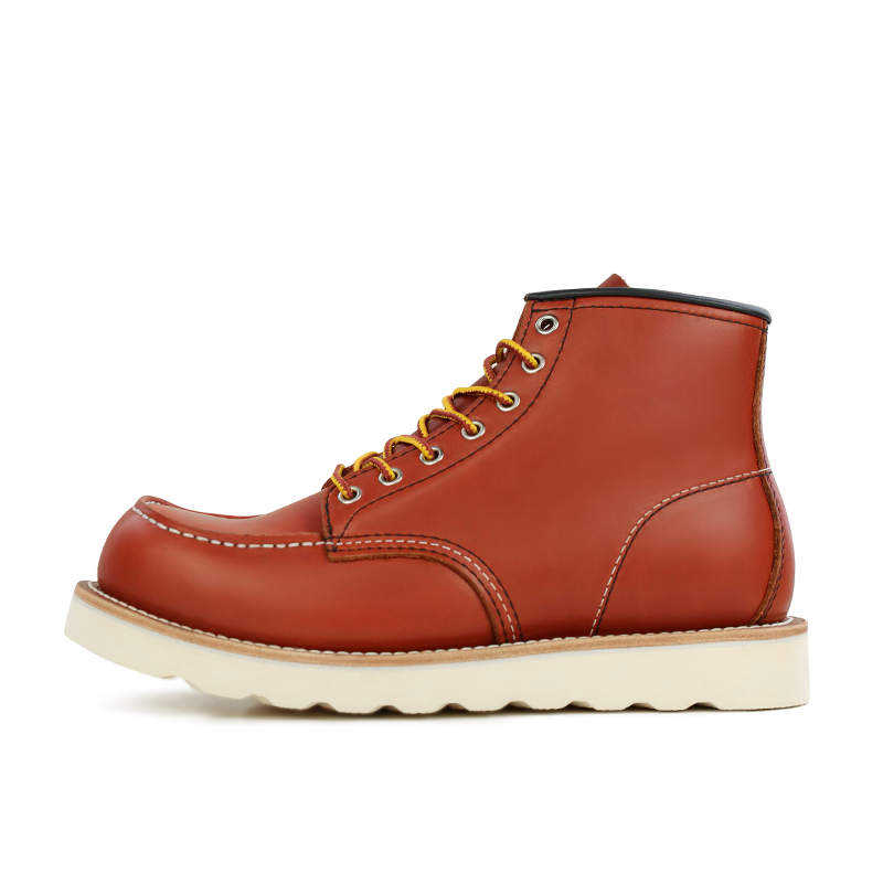 ROCKEY BAND Classic 875 Work Boots Top Grain Cow Leather Work Boots Men’s Outdoor Vintage