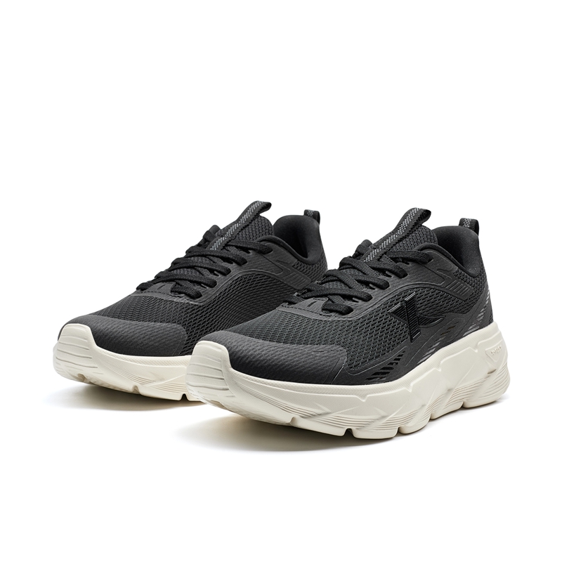 XTEP Cushioning Abrasion Resistant Breathable Low top Casual Running Shoes Women’s Black