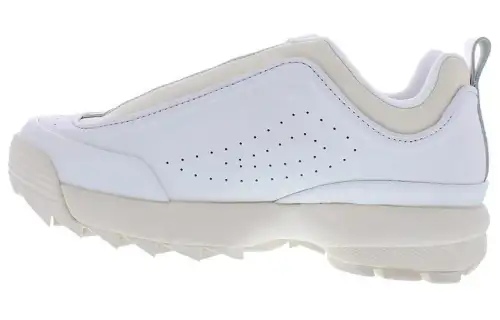 FILA Disruptor Cushioning Support Cushioning Support Low top Running Shoes Women's White