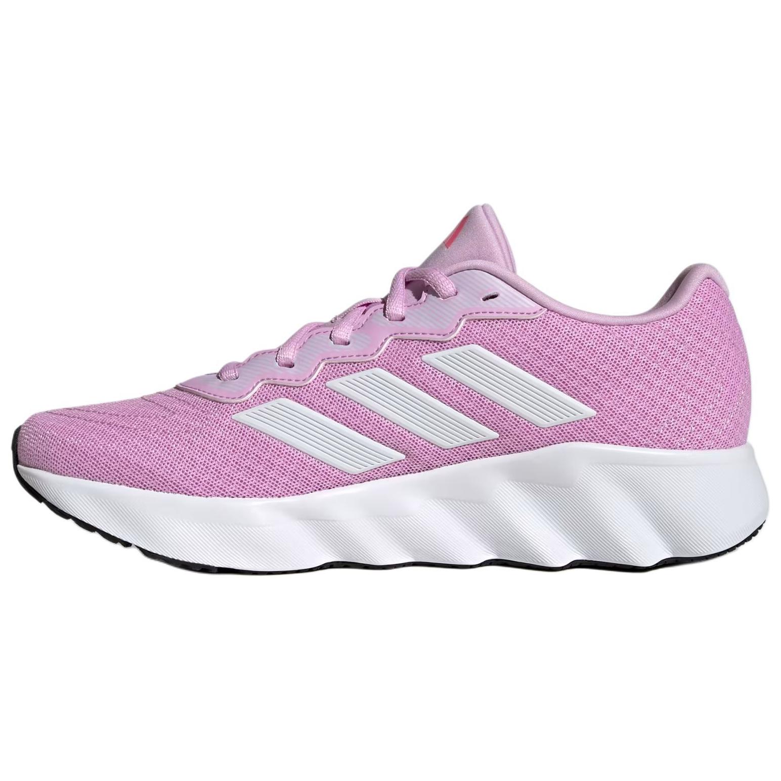 Adidas Switch Move Comfortable Cushioning Slip Resistant Abrasion Resistant Low top Casual Running Shoes Unisex Pink
