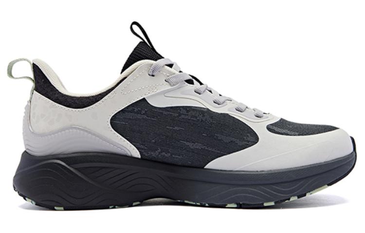QIAODAN Iridescent 4.0 Slip Resistant Cushioning Low top Running Shoes Women’s Black Gray