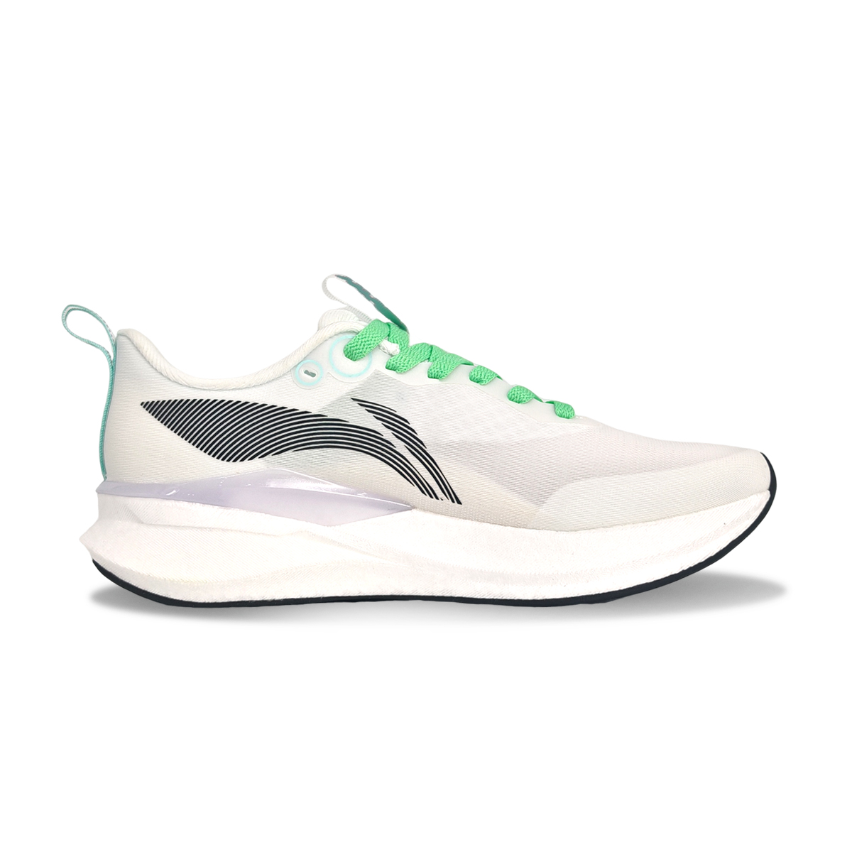 Li Ning Red Hare 8PRO Cushioning Slip Resistant Abrasion Resistant Low top Casual Running Shoes Unisex White Green