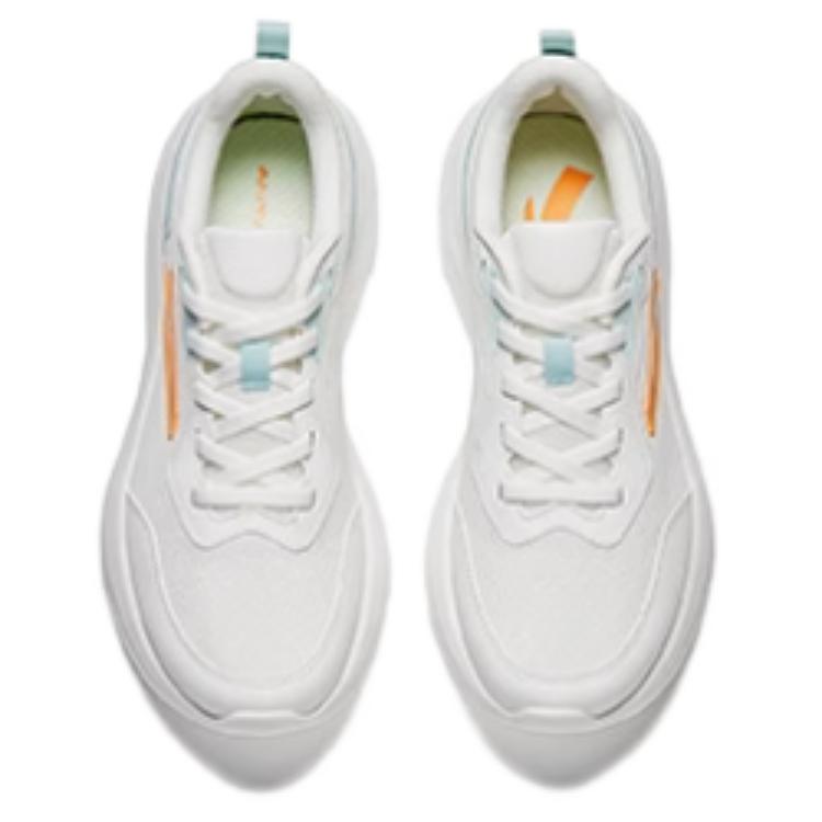 Anta Slip Resistant And Breathable Low top Casual Training Running Shoes Women’s White Green