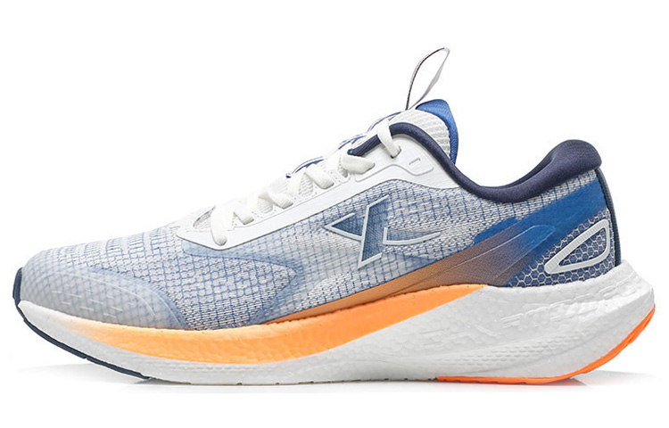 XTEP Cushioning Low top Running Shoes Men’s White Blue