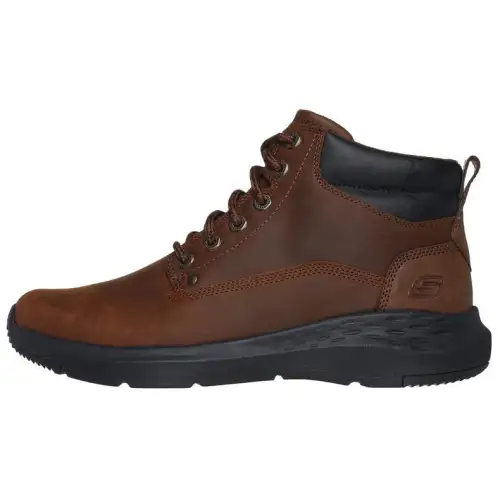 Skechers Relaxed Fit Mid top Outdoor Shoes Men's Brown
